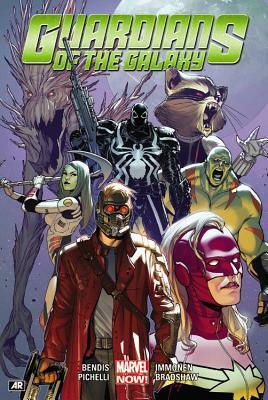 Guardians of the Galaxy by Brian Michael Bendis Vol. 2 by Nick Bradshaw, Dan Abnett, Justin Ponsor, Phil Jimenez, Gerardo Sandoval, Morry Hollowell, Edgar Delgado, Mark Farmer, Cory Petit, Rachelle Rosenberg, Andy Lanning, Livesay, Walden Wong, Jason Masters, Michael Avon Oeming, Marte Gracia, David Marquez, Antonio Fabela, Jason Keith, Stuart Immonen, Cameron Stewart, José Villarrubia, Ed McGuinness, Scott Hanna, Sara Pichelli, Todd Nauck, Brian Michael Bendis, Wade Von Grawbadger