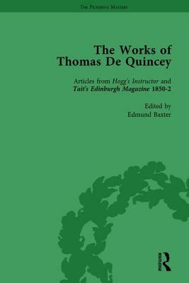 The Works of Thomas de Quincey, Part III Vol 17 by Grevel Lindop, Barry Symonds