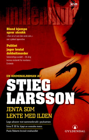 Jenta som lekte med ilden by Stieg Larsson