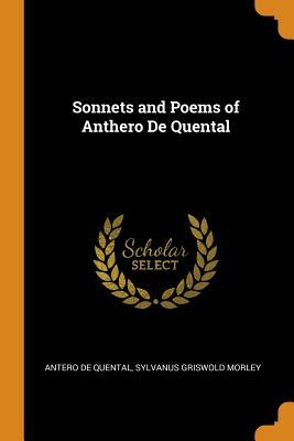 Sonnets and Poems of Anthero de Quental by Antero de Quental