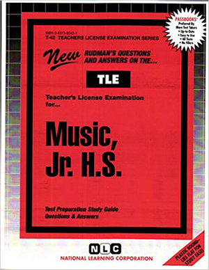 Music, Jr. H.S.: Passbooks Study Guide by National Learning Corporation