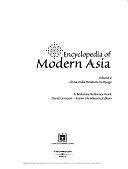 Encyclopedia of Modern Asia, Volume 2 by David Levinson, Karen Christensen