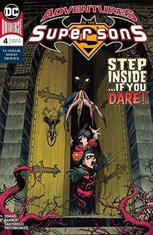 Adventures of the Super Sons (2018-) #4 by Dan Mora, Carlo Barberi, Art Thibert, Peter J. Tomasi, Matt Santorelli, Protobúnker