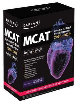 MCAT Complete 7-Book Subject Review 2018-2019: Online + Book by Kaplan Inc.
