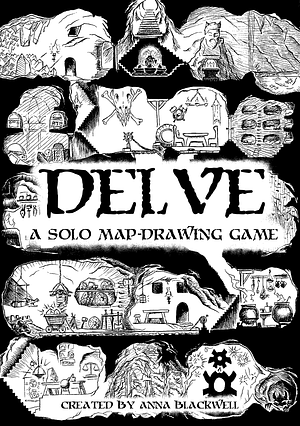 DELVE: A Solo Map-Drawing Game by Anna Blackwell