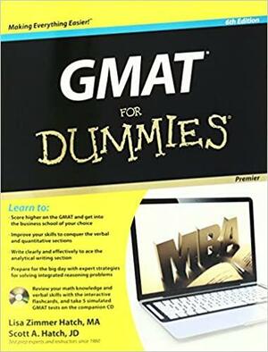 GMAT for Dummies, with CD by Lisa Zimmer Hatch, Scott A. Hatch