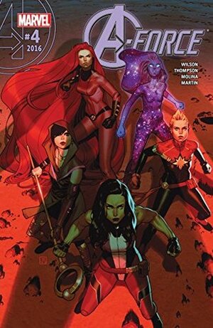 A-Force (2016) #4 by Kelly Thompson, Jorge Molina, G. Willow Wilson
