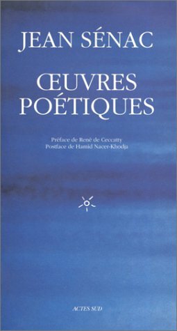 Oeuvres Poétiques by Jean Senac