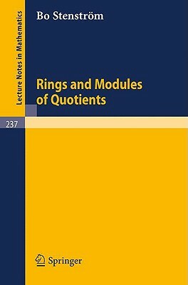 Rings and Modules of Quotients by B. Stenström