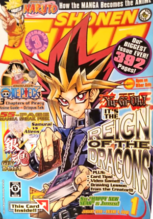 Shonen Jump, January 2006 Vol. 4 Issue 1 by Takeshi Obata, Eiichiro Oda, Yumi Hotta, Masashi Kishimoto, Kazuki Takahashi, Hiroyuki Takei, Hideaki Sorachi, Yoshihiro Togashi