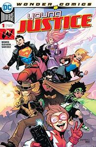 Young Justice (2019-) #1 by Jamal Campbell, Yasmin Putri, Patrick Gleason, Derrick Chew, Alejandro Sánchez, Jorge Jimenez, Brian Michael Bendis, Amy Reeder