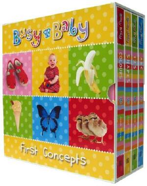 Busy Baby Sparklies 4 Volume Boxed Set: Baby's First Box of Books by Jane Horne