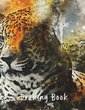 Drawing Book: Jaguar 8.5x11 by Marian Blake