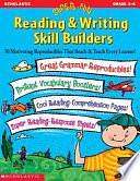 Super-Fun Reading and Writing Skill Builders: 50 Motivating Reproducibles That Reach and Teach Every Learner! by Terry Cooper