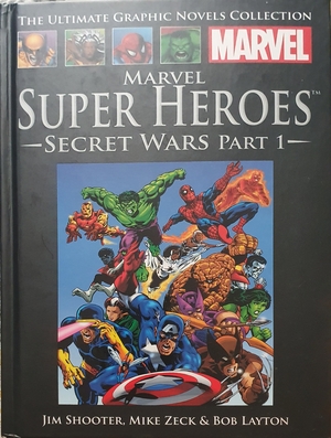 SUPER HEROES: Secret wars part 1 by Jim Shooter, Mike Zeck, Bob Layton
