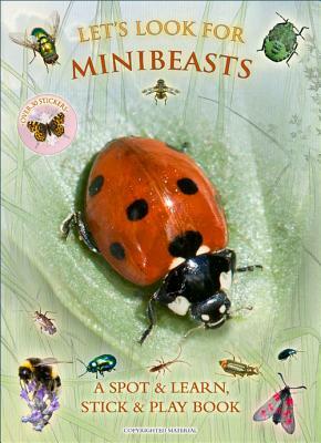 Let's Look for Minibeasts: A Spot & Learn, Stick & Play Book by Andrea Pinnington