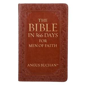Lux-Leather - The Bible in 366 Days for Men of Faith by Angus Buchan
