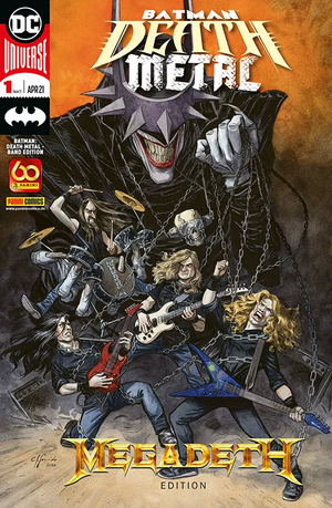 Batman Death Metal - Band Edition 1 - Megadeth by Scott Snyder