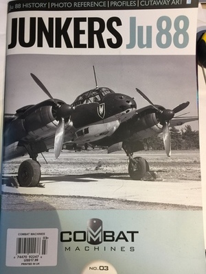 Junkers Ju 88 (Combat Machines No. 3) by Malcolm V. Lowe