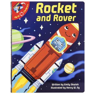 Rocket and Rover/All about Rockets: 3-2-1 Blast Off! Fun Facts about Space Vehicles by Emily Skwish