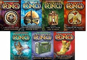 Infinity Ring 7 Book Collection Series by Lisa McMann, Carrie Ryan, Matthew J. Kirby, James Dashner, Matt de la Peña, Jennifer A. Nielsen