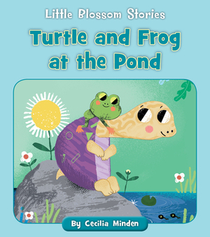 Turtle and Frog at the Pond by Cecilia Minden