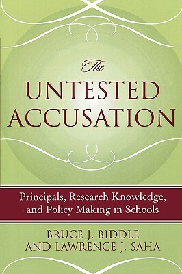 The Untested Accusation: Principals, Research Knowledge, and Policy Making in Schools by Lawrence J. Saha, Bruce J. Biddle
