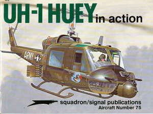 UH-1 Huey in Action - Aircraft No. 75 by Wayne Mutza