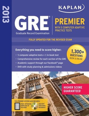 GRE 2013 Premier by Kaplan Inc.