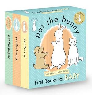 Pat the Bunny: First Books for Baby (Pat the Bunny): Pat the Bunny; Pat the Puppy; Pat the Cat by Dorothy Kunhardt