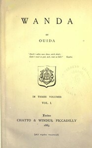 Wanda Vol. I by Ouida