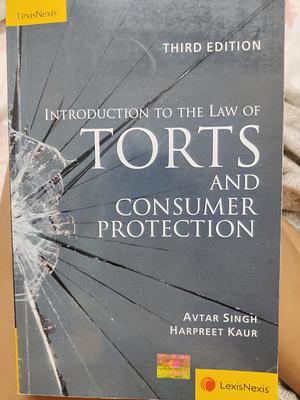 Introduction to the Law of Torts and Consumer Protection  by HARPREET KAUR, Avatar Singh