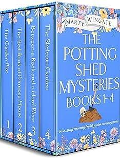 The Potting Shed Mysteries Books 1-4 by Marty Wingate, Marty Wingate