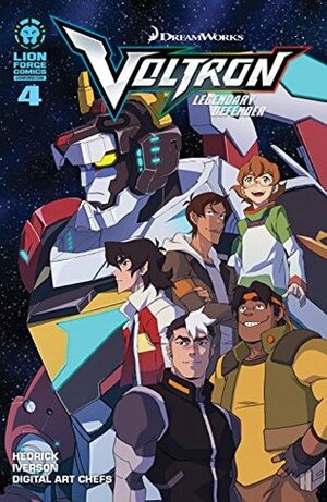 Voltron: Legendary Defender #4 (of 5) by Mitch Iverson, Tim Hedrick, Digital Art Chefs