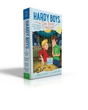 Hardy Boys Clue Book Collection Books 1-4: The Video Game Bandit; The Missing Playbook; Water-Ski Wipeout; Talent Show Tricks by Franklin W. Dixon