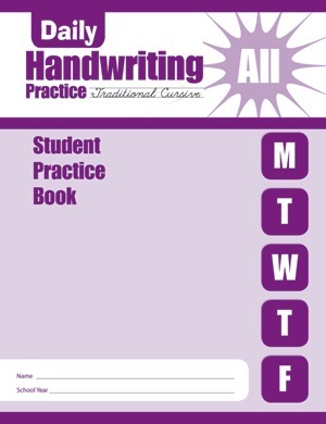 Daily Handwriting Practice: Student Practice Book: Traditional Cursive: All by Evan-Moor Educational Publishing