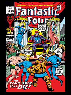 Fantastic Four (1961-1998) #104 by Stan Lee