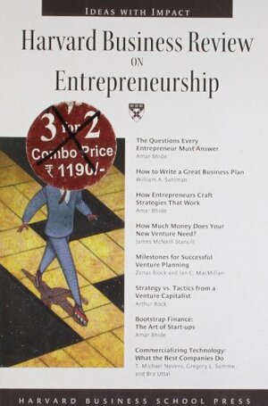 Harvard Business Review on Entrepreneurship by Harvard Business Review, Harvard Business School Press