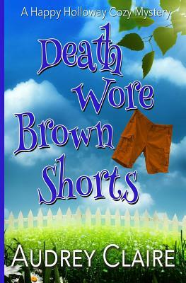 Death Wore Brown Shorts by Audrey Claire
