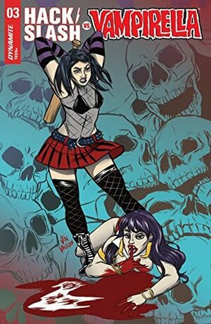 Hack/Slash vs. Vampirella #3 by Rapha Lobosco, Shawn Aldridge