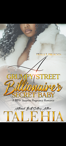 A Grumpy Street Billionaire's Secret Baby: A BBW Surprise Pregnancy Romance Standalone  by Talehia