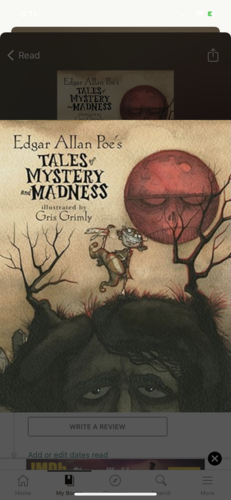 Edgar Allen pie's Tales of mystery and madness  by Edgar a. Poe, Gris grimly