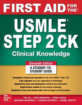 First Aid for the USMLE Step 2 CK: A Student to Student Guide by Vikas Bhushan, Herman Singh Bagga, Tao Le, Tao Le