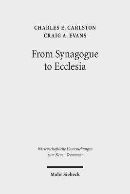 From Synagogue to Ecclesia: Matthew's Community at the Crossroads by Charles E. Carlston, Craig A. Evans