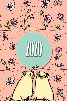 2020: My personal organizer 2020 with Cute Animal Dog Design - personal organizer 2020 - weekly calendar 2020 - monthly cale by Andrew Price