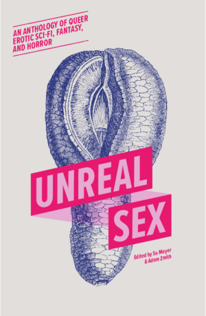 spooky vulva art on book cover