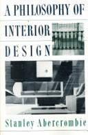 Philosophy Of Interior Design by Stanley Abercrombie