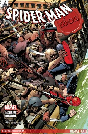 Spider-Man 1602 #2 by Ramon Rosanos, Jeff Parker