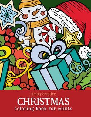 Simply Creative Christmas Coloring Book for Adults by Lynne Dempsey