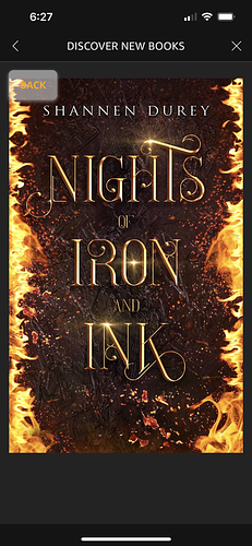 Nights of Iron and Ink by Shannen Durey